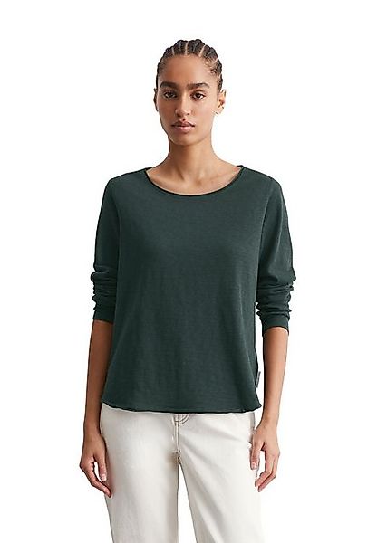 Marc O'Polo DENIM Langarmshirt aus mittelschwerem Slub-Jersey günstig online kaufen