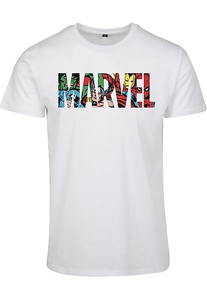 Merchcode T-Shirt Merchcode Herren Marvel Logo günstig online kaufen