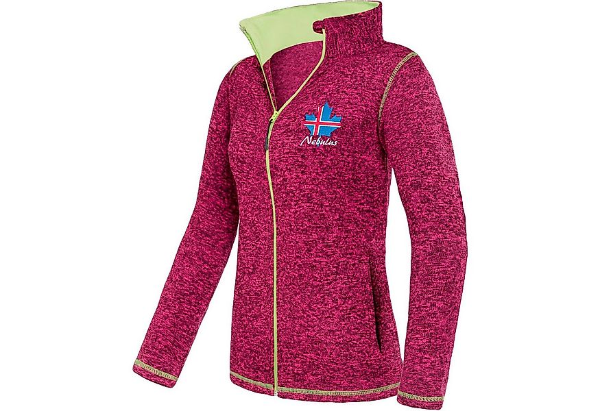 Nebulus Fleecejacke CHIOS, P5184 - Damen, fuchsia-lime, XXL/44 günstig online kaufen