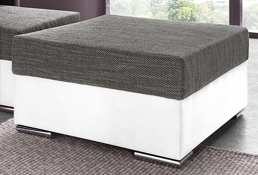 COLLECTION AB Hocker "John", Frei im Raum stellbar, wahlweise mit Federkern günstig online kaufen