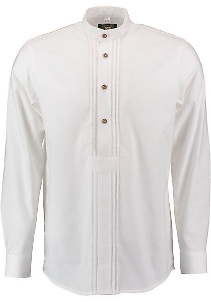 OS Trachten Trachtenhemd TH-0003 Schlupfhemd Pfoad Stehkragen Plissee Regul günstig online kaufen