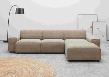 andas Ecksofa "Glimminge auch in Breitcord, Feincord, Bouclé + Easy care-Be günstig online kaufen