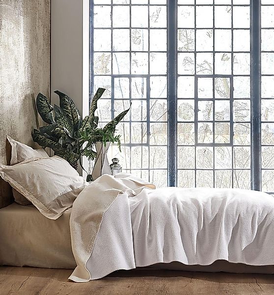 Wohndecke BOHORIA® Kuscheldecke Soft Waffle 110x170cm, günstig online kaufen