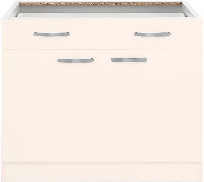 wiho Küchen Unterschrank »Kansas«, 100 cm breit, ohne Arbeitsplatte günstig online kaufen