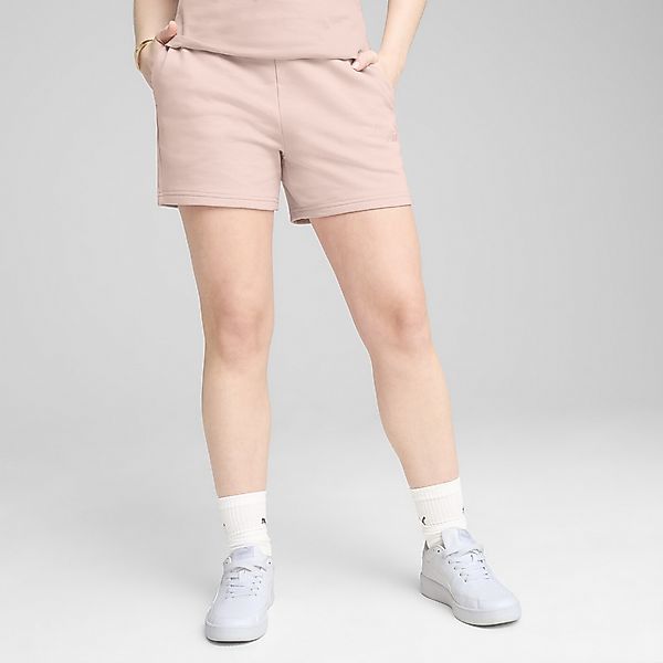 PUMA Sporthose "ESS Small No. 1 Logo 5 Hochgeschnittene Shorts Damen" günstig online kaufen