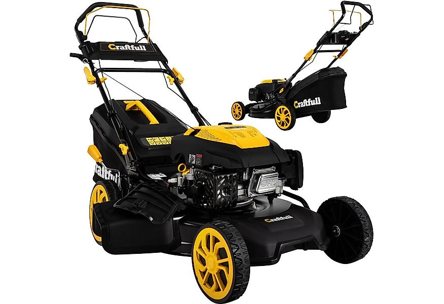 Craftfull Benzinrasenmäher CR-196-30E - 6 PS, 4,4 kW Rasenmäher mit Benzin günstig online kaufen