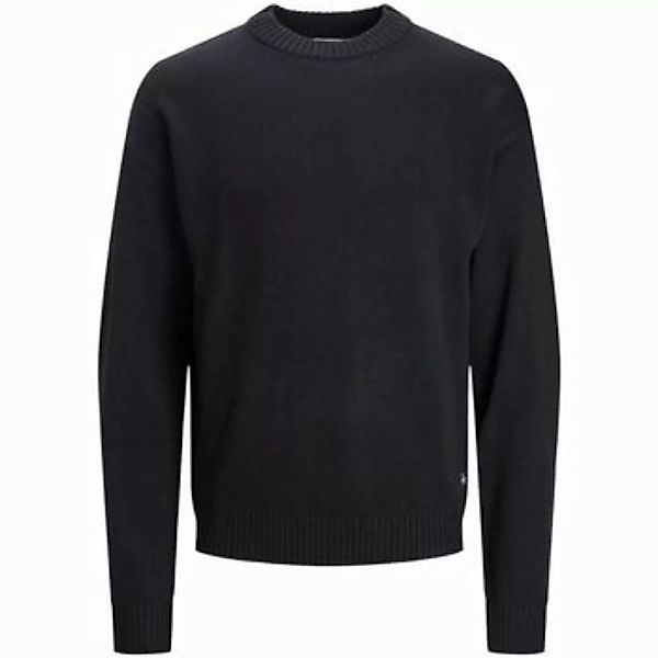 Jack & Jones  Pullover 12236774 KNIT CREW-BLACK günstig online kaufen