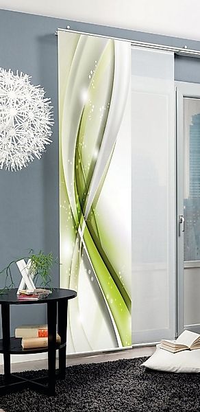 HOME WOHNIDEEN Schiebegardine GLIWE (1 St), Paneelwagen, blickdicht, Schieb günstig online kaufen