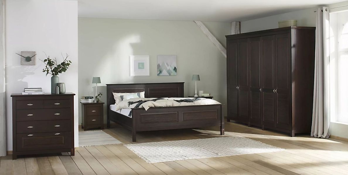 Home affaire Schubkastenkommode "Rauna", aus massiver Kiefer mit 5 Schublad günstig online kaufen
