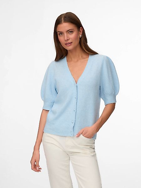 Vero Moda Strickjacke "VMDOFFY 2/4 V-NECK CARDIGAN NOOS" Materialmix günstig online kaufen