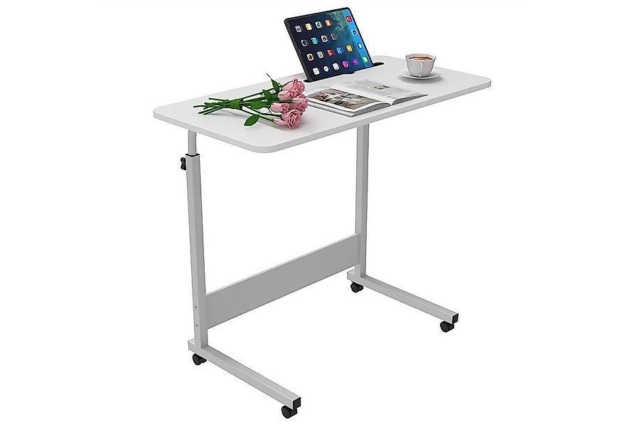 JEOBEST Schreibtisch Computertisch Mobiler Stehtisch 80x40cm Laptoptisch mi günstig online kaufen