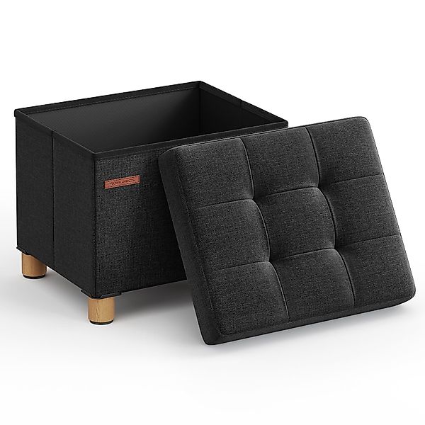 SONGMICS Sitzhocker, Sitzbank 32x40x33,5cm klappbare Sitztruhe günstig online kaufen