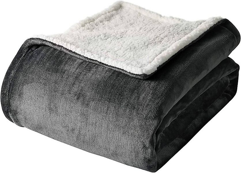 Wohndecke, Woltu, super Dicke Warme Fleecedecke günstig online kaufen