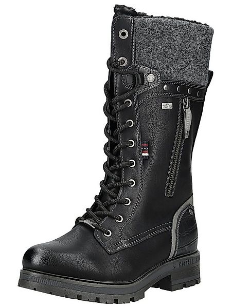 MUSTANG Stiefel Lederimitat/Textil . Schnürstiefel günstig online kaufen