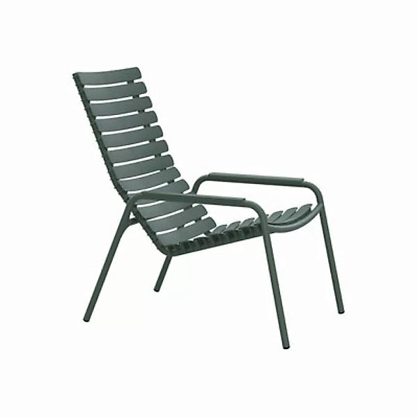 Lounge-Sessel ReCLIPS plastikmaterial grün / Armlehnen Metall - Recycling-K günstig online kaufen