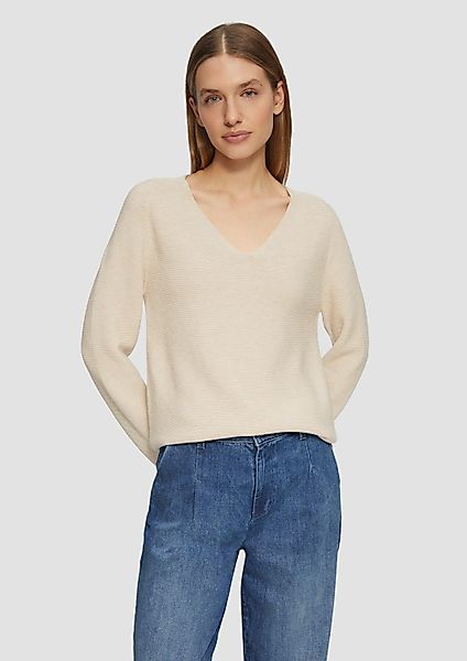 s.Oliver Longpullover Strickpullover (1-tlg) günstig online kaufen