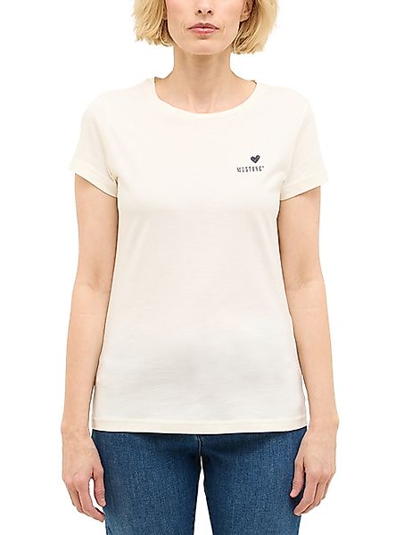 MUSTANG Kurzarmshirt "Damen Style Loa" günstig online kaufen