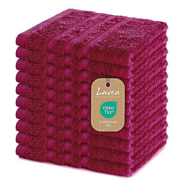 Lavea Handtuch Set saugstarke Frottierserie Elena, günstig online kaufen