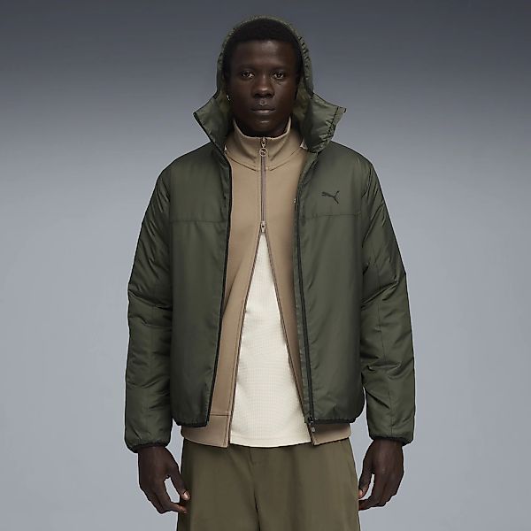PUMA Winterjacke "ESS LIGHT PADDED JACKET" mit Kapuze wasserabweisendes Mat günstig online kaufen