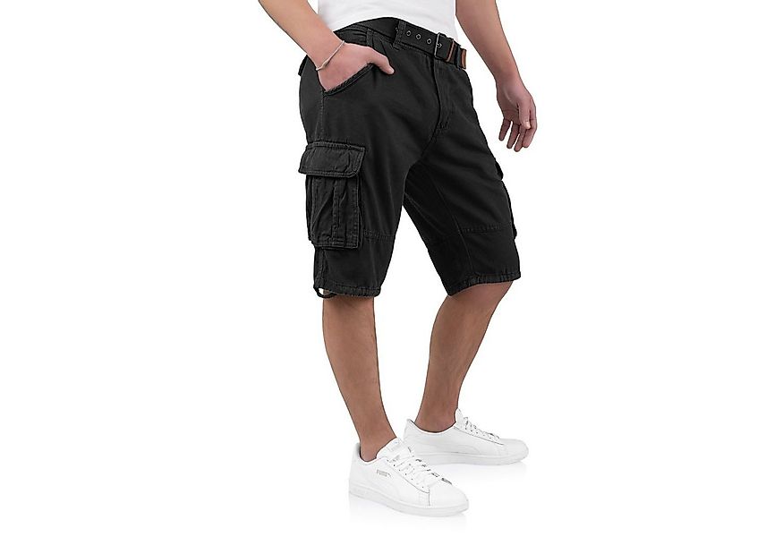 Indicode Cargoshorts Kjeld Herrencargoshorts mit 6 Taschen günstig online kaufen