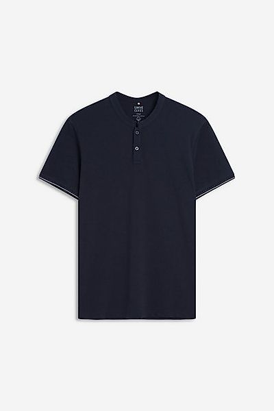 Cinque T-Shirt CILANO mit kurzer Knopfleiste günstig online kaufen