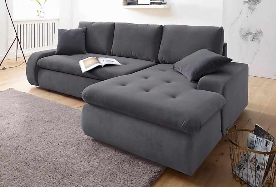 TRENDMANUFAKTUR Ecksofa »Indie II, tolle Detailverarbeitung, bequem und kom günstig online kaufen