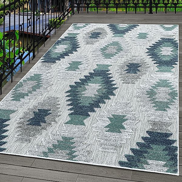 Carpettex Outdoorteppich Berber-Design, Läufer, Höhe: 10 mm, Outdoor Teppic günstig online kaufen