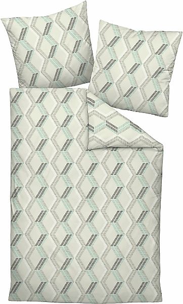 Janine Bettwäsche "MILANO 45068" 2 Stk. mit Reißverschluss günstig online kaufen