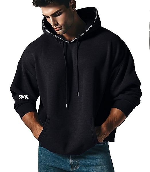RMK Hoodie Herren Kapuzenpullover Pullover mit Kapuze Basic Longsleeve X günstig online kaufen