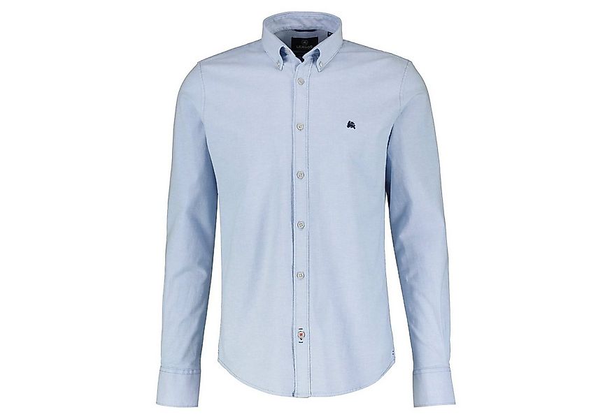 LERROS Langarmhemd mit Frontprint-Logo günstig online kaufen