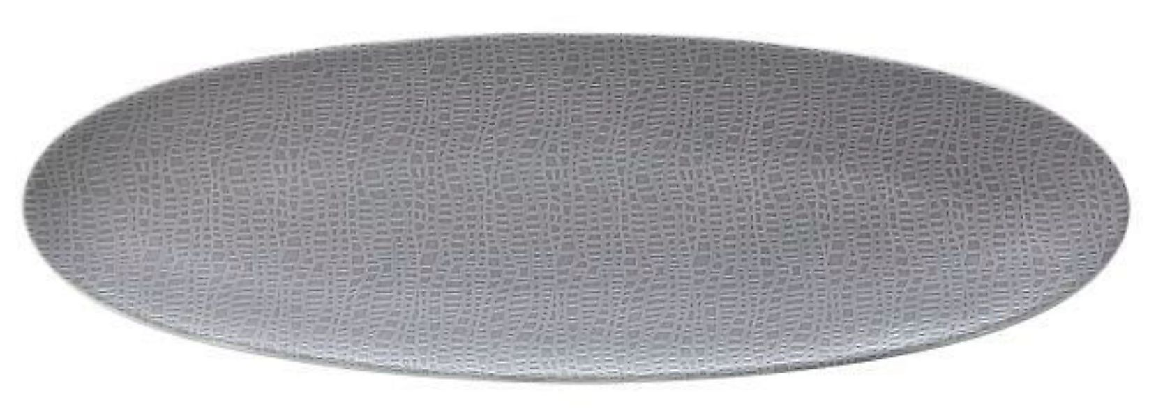 Seltmann Weiden Life Fashion - Elegant Grey Servierplatte schmal 44x14 cm günstig online kaufen