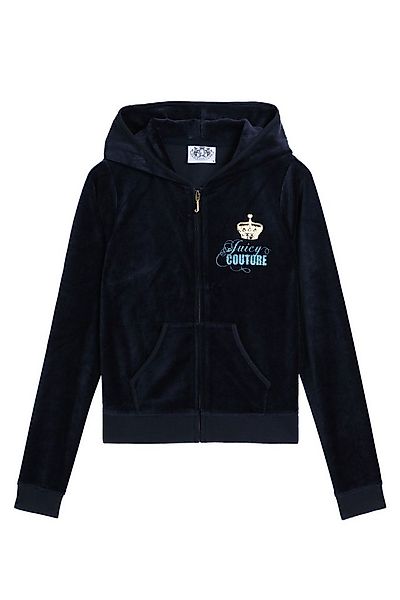 Juicy Couture Kapuzennickijacke HER MAJESTY ROBYN HOODIE Damen Trainingsjac günstig online kaufen