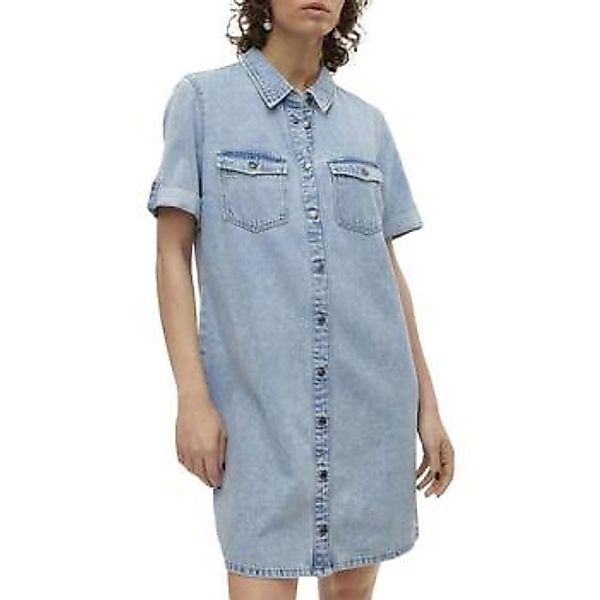 Vero Moda Jeanskleid "VMJENNIE SS SHORT DENIM DRESS NOOS" Brusttaschen günstig online kaufen
