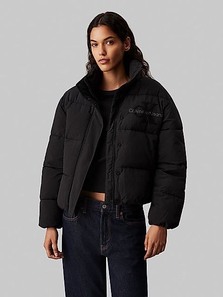 Calvin Klein Jeans Outdoorjacke CHENILLE MONOLOGO PUFFER mit Logostickerei günstig online kaufen