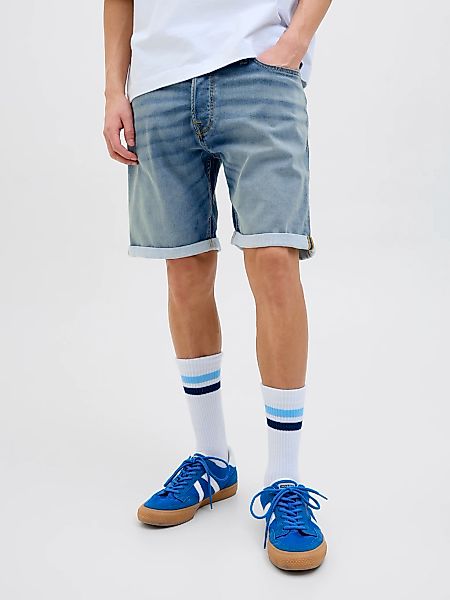 Jack & Jones Shorts "JJIRICK mit Aufschlag und Knopfverschluss für den Somm günstig online kaufen