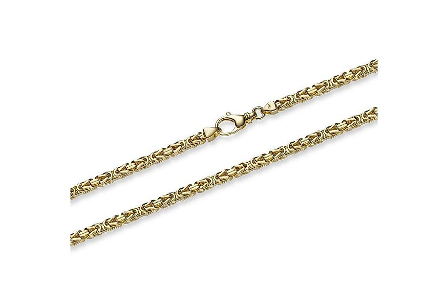 HOPLO Königskette Goldkette Königskette Länge 60cm - Breite 3,5mm - 750-18 günstig online kaufen