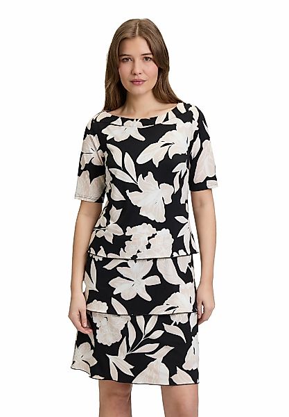 Betty Barclay Sommerkleid "Damen Stufenkleid kurzarm" Ohne Tasche Druck günstig online kaufen