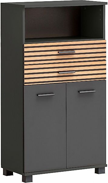 welltime Midischrank "Katta, Breite 60 cm", Schubladen mit Akustikprint günstig online kaufen