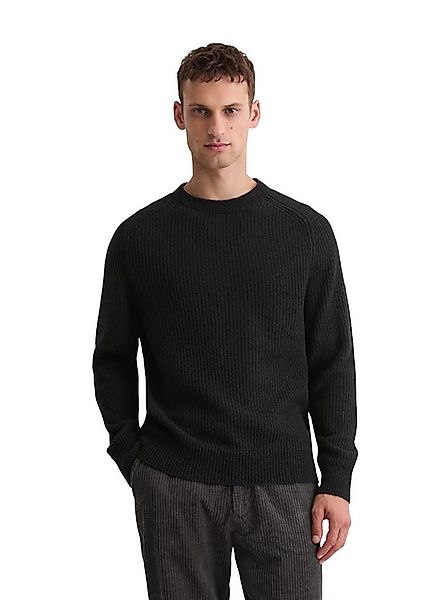 Marc O'Polo Rundhalspullover aus weichem Schurwoll-Mix günstig online kaufen