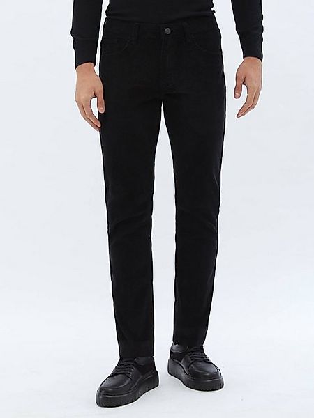 KİP Chinohose Gewebte Slim-Fit-Hose aus lässigem Samt aus Baumwollmischung günstig online kaufen