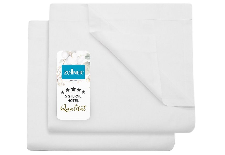 ZOLLNER Betttuch, (2 Stück), 240 x günstig online kaufen
