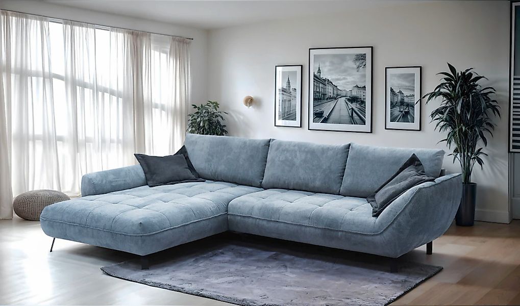exxpo - sofa fashion Ecksofa "Biarritz modern und elegantes Mega Sofa mit t günstig online kaufen
