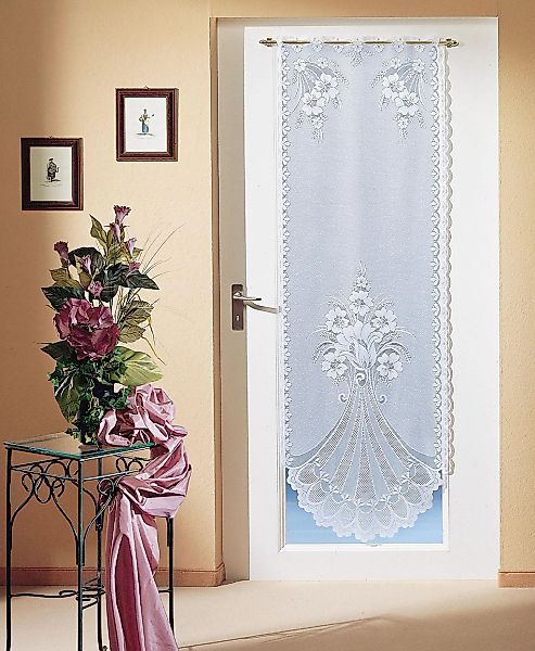 Weckbrodt Türvorhang "Adria" Stangendurchzug 1 Stk. tlg. Jacquard, struktur günstig online kaufen