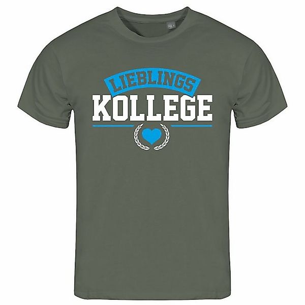 deinshirt Print-Shirt Herren T-Shirt Lieblingskollege Funshirt mit Motiv günstig online kaufen