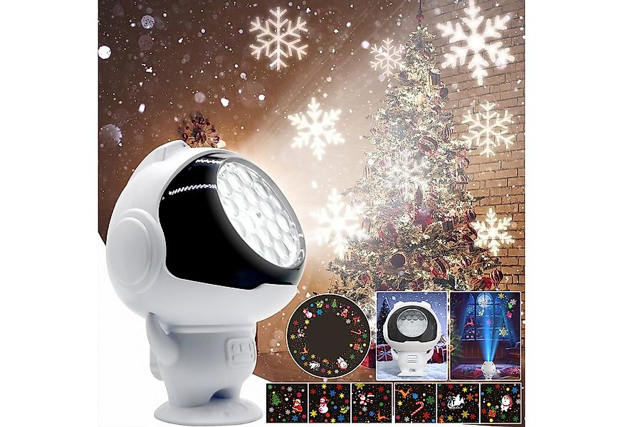 Merry 2024 Projektionslampe LED Projektorlampe Weihnachten,LED Dekolicht Pr günstig online kaufen