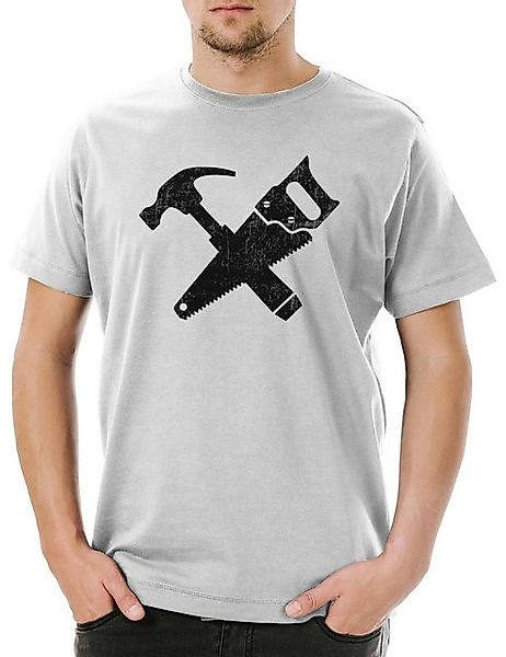 Urban Backwoods Print-Shirt Urban Backwoods Carpenter Tools Herren T-Shirt günstig online kaufen