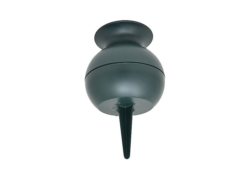 Wibo Bodenvase Grabvase bauchig 22 cm rund dunkelgrün rund wetterfest (1 St günstig online kaufen