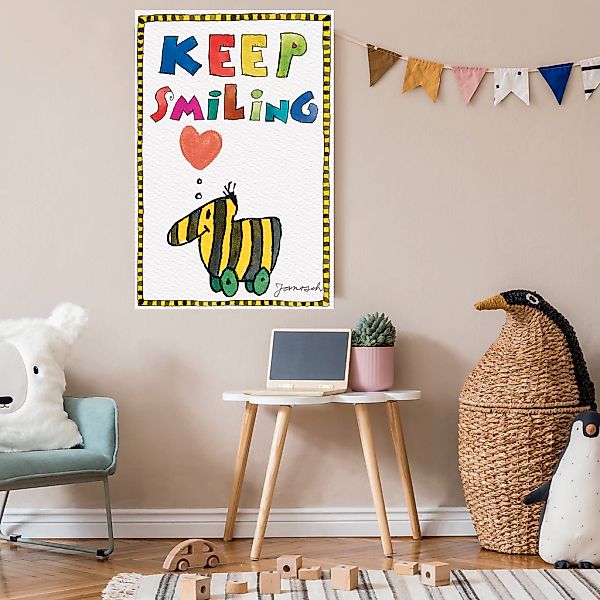 LuckyLinde Leinwandbild "Tigerente mit Herz" Ente  Enten  Figuren  Filmfigu günstig online kaufen