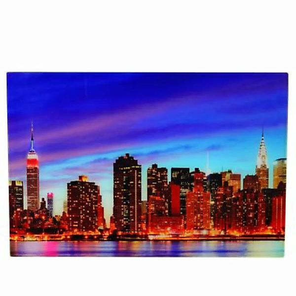 HWC Mendler Glasbild, 40x60cm New York mehrfarbig günstig online kaufen