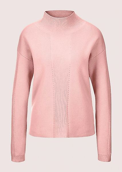 MADELEINE Longpullover "Strickpullover Kaschmir-Pullover mit Pointelle-Must günstig online kaufen